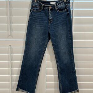 Flying Monkey Jeans, Raw Hem Straight Leg, sz 29